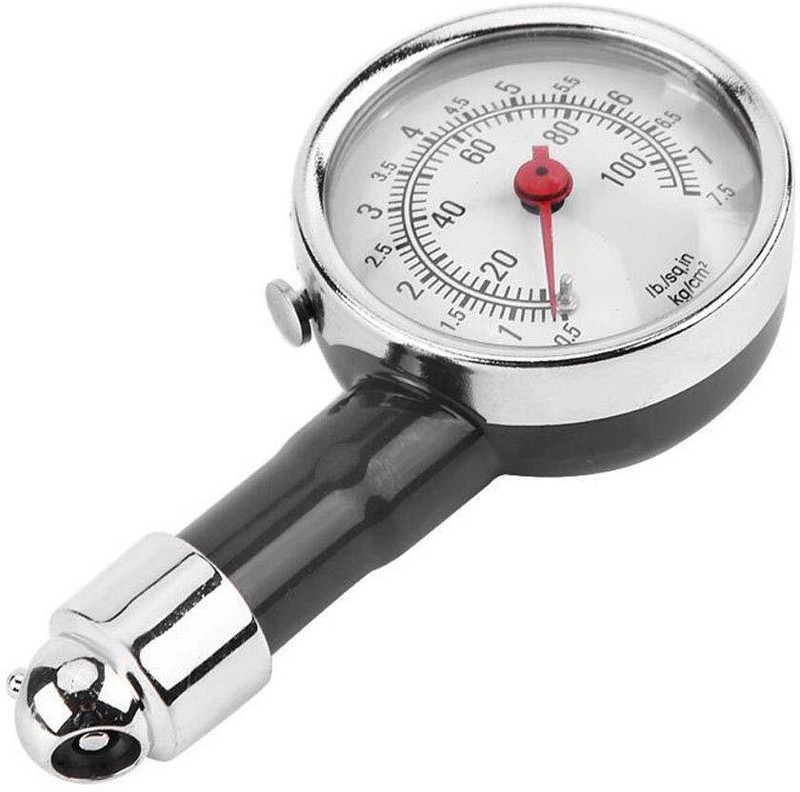Birud Analog Tire Pressure Gauge Vehicle Tester Tyre Air Gauges, Auto Car Tyre Pressure Gauge(100 PSI)