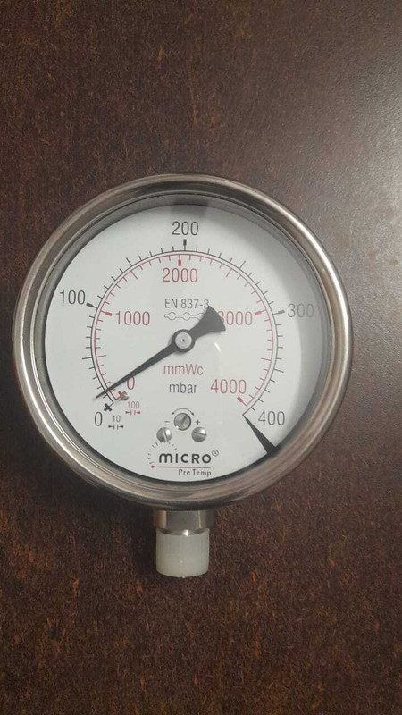 MICROSHOP Analog Tire Pressure Gauge PRESSURE MEASUREMENT GAUGES(KG PSI)