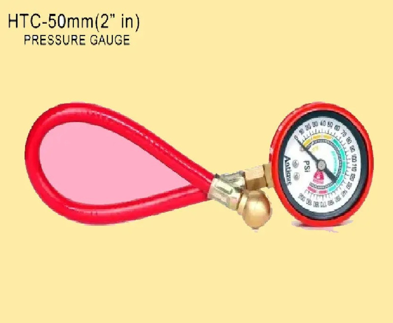ENEMYT Analog Tire Pressure Gauge HTC Antique Pressure Gauge(200 PSI)