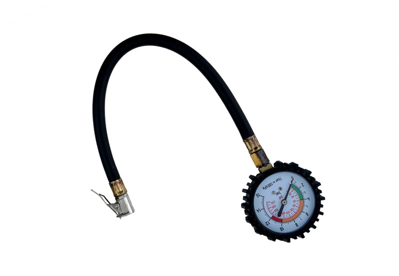 ALYRATOOLS Analog Tire Pressure Gauge Analog Tire Pressure Gauge with Flexible Hose(200 PSI, 225 PSI)