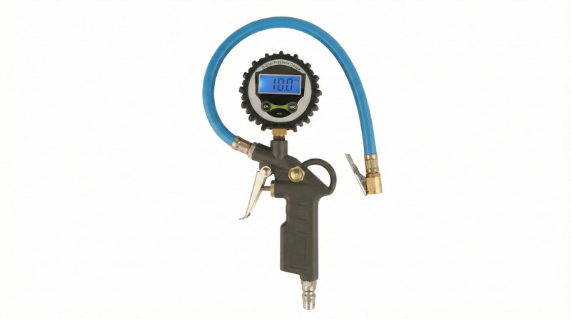 glowora Digital Tire Pressure Gauge Tire Inflator - Digital 200 PSI(0 – 200 PSI)