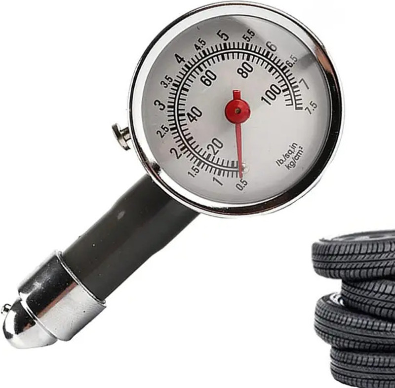 coinmount Analog Tire Pressure Gauge Analog Tire Pressure Gauge 15 (1-100 PSI)(100 PSI)