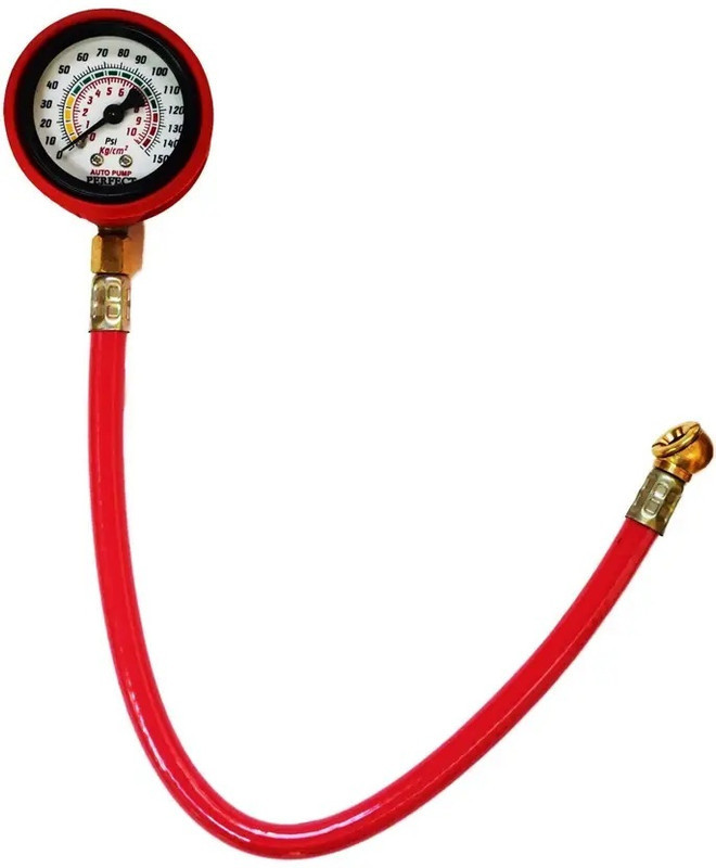 SRPHERE Analog Tire Pressure Gauge Tire Pressure Gauge Tyre Air Checking Meter for Car and Motorbike Easy to Use(150 PSI)