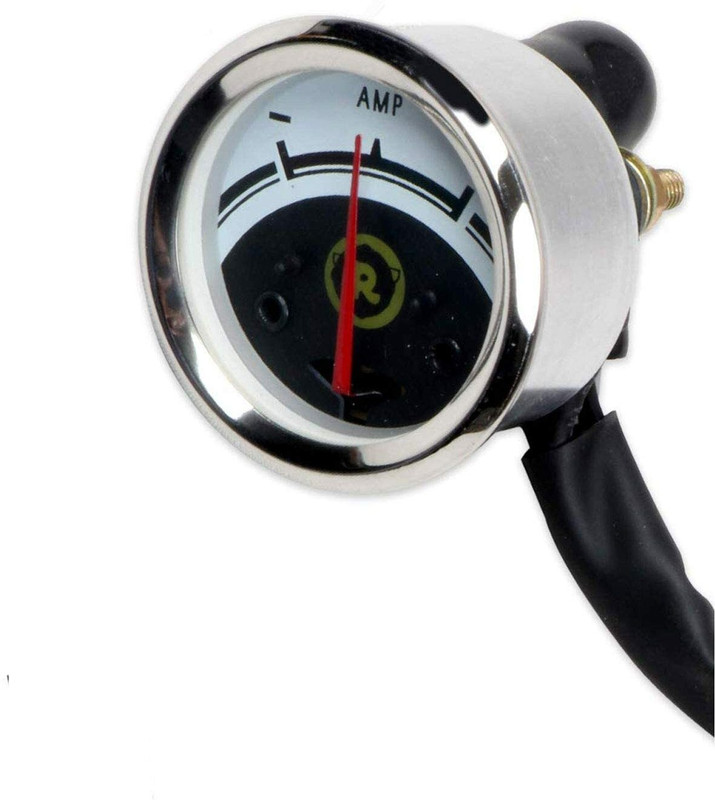 Thump Analog Tire Pressure Gauge THTBAM1 Ampre Reading Analogue Ammeter Ampere Gauge Meter(200 PSI)
