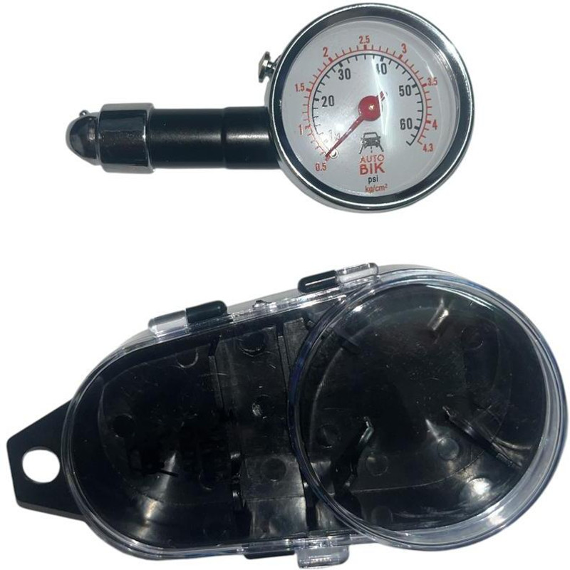 coinmount Analog Tire Pressure Gauge Vehicle Tester Tyre Air Gauges(60 PSI)
