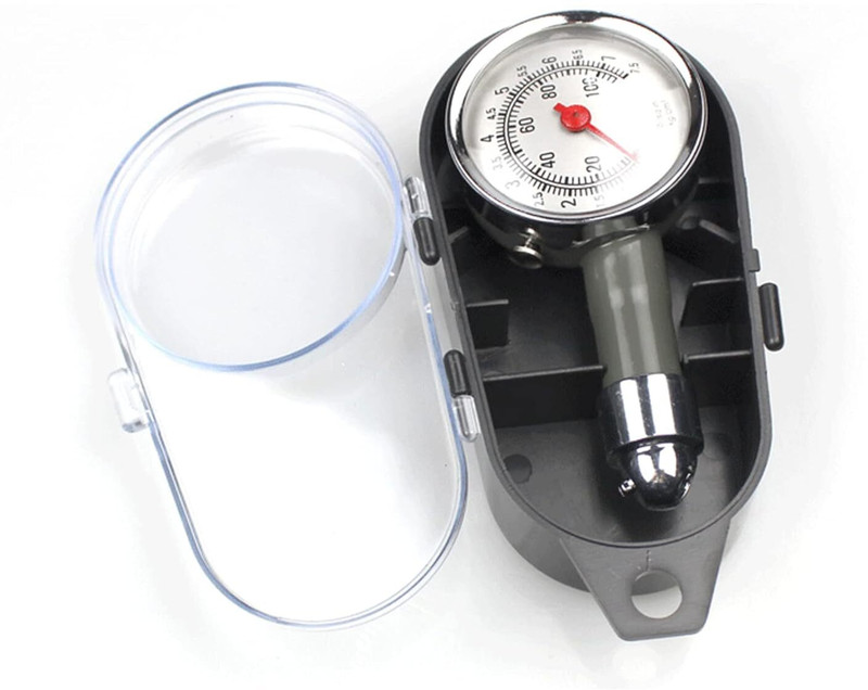 SaleChain Analog Tire Pressure Gauge ,Tire Air Pressure Guege(100 PSI)
