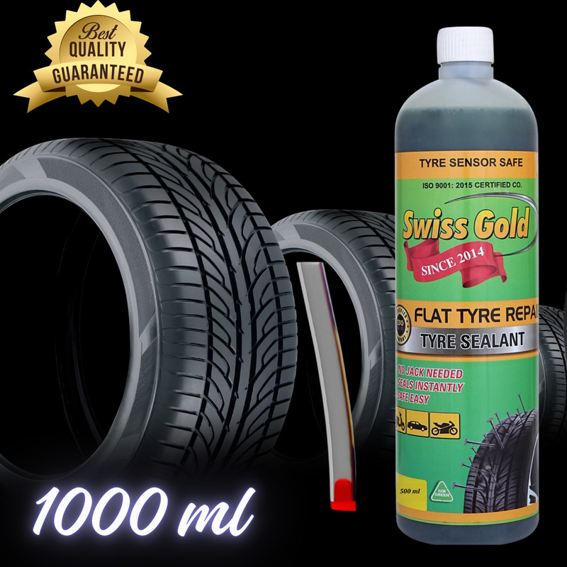 swiss gold Tubeless Tire Sealant(1000 ml)