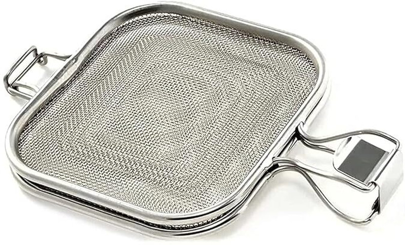 Birudmart Sandwich Grill for microwave Stainless Steel, Sandwich Cage 1 Slice Toast Rack(Stainless Steel)