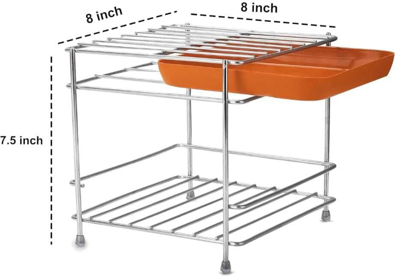 TADATMAK 1 1 Slice Toast Rack(Steel)