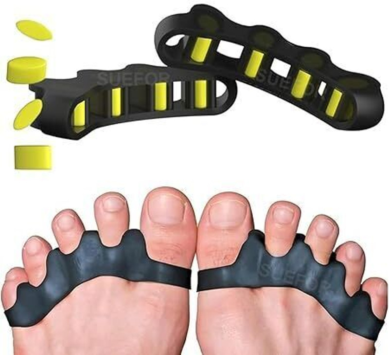SUEFOR Toe Separator for Feet(Pack Of 2)