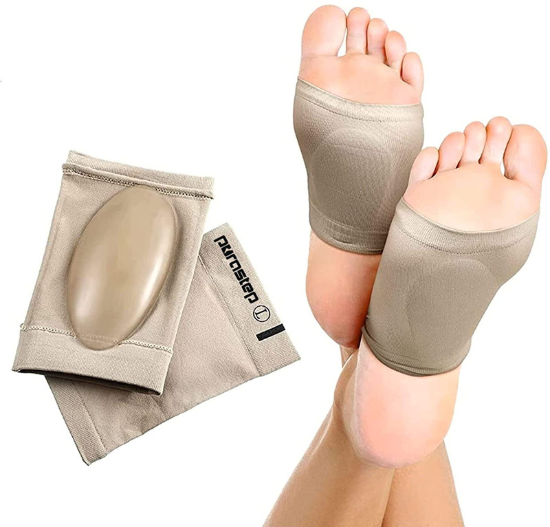 PKK TRADERS Flat Arch Support Socks Sleeves Pad - For Foot Pain Relief/For Flat Feet 1 pair(Pack Of 1)