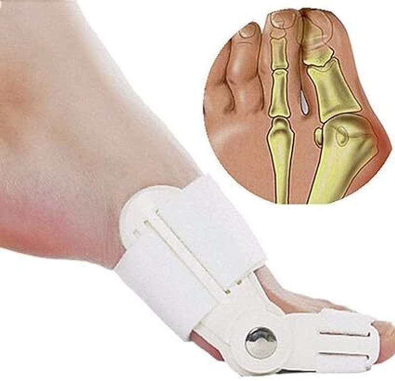 Glenston Universal Size Toe Thumb Straightener Bunion Splint Movable (Pack Of 1)(Pack Of 1)