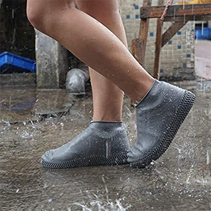 TRK HUB Reusable Rain Boot for Cycling Outdoor Camping Fishing Garden Shoe Cover(Medium)(Pack Of 1)