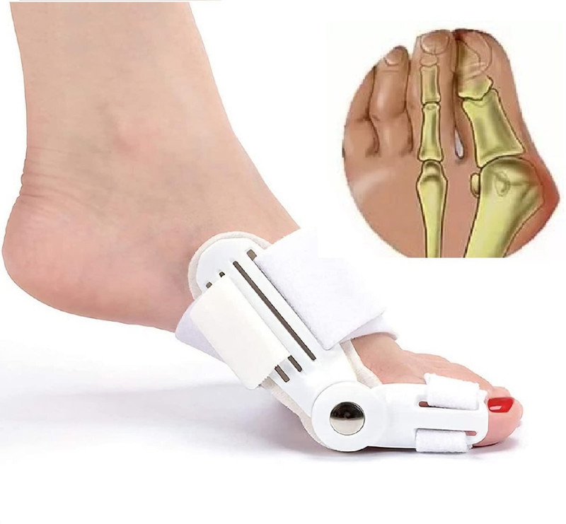 Kelexx Plastic Bunion Splint Pad,Toe Straightener(Pack Of 1)