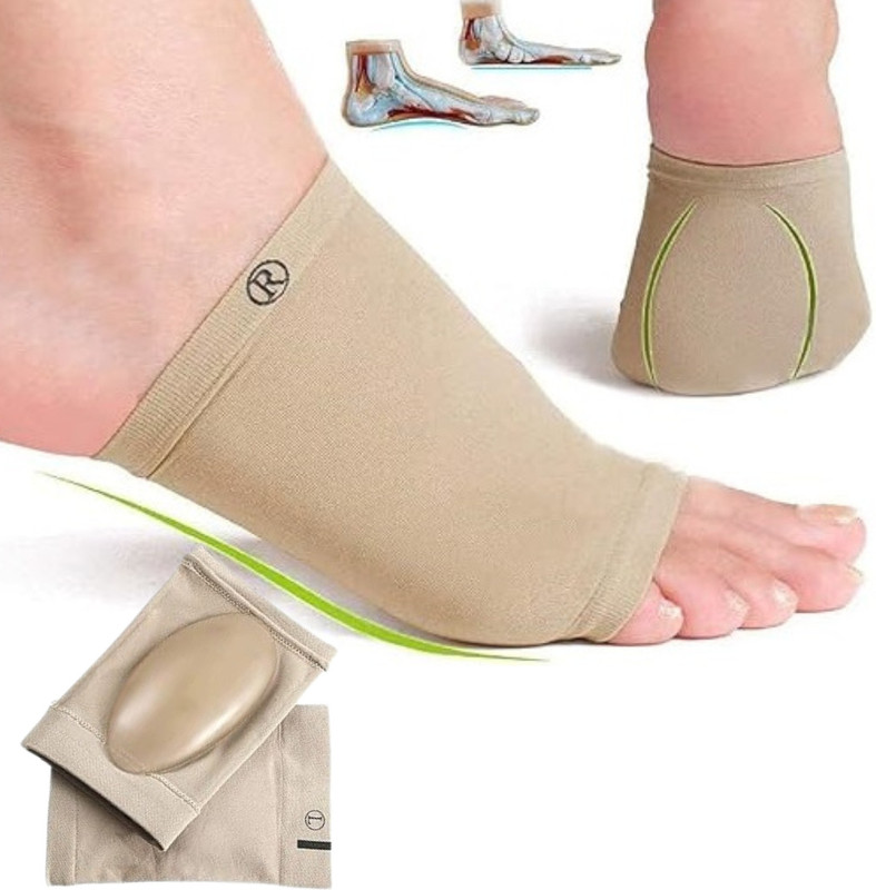 NIRMATSARAY Flat Foot Arch Support for Men & Women Leg Foot Pain Relief Product(Pack Of 1)