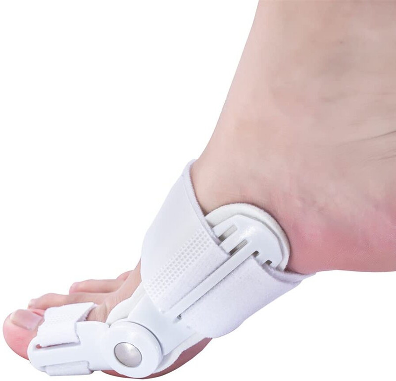NKK TRADERS Toe Separator,Big Toe Straightener And Foot Thumb Support with Inner Pad(Pack Of 1)