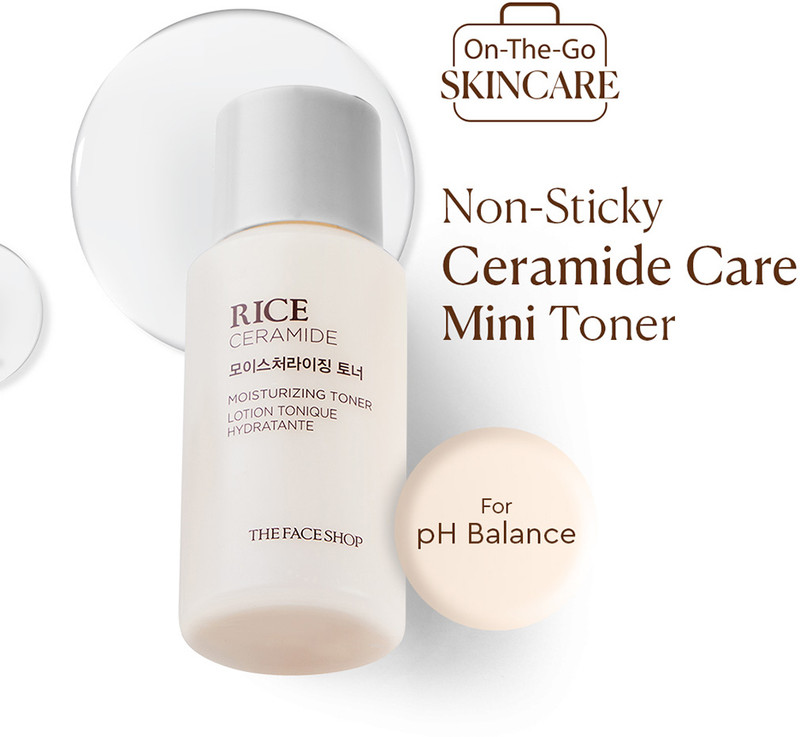 The Face Shop Rice & Ceramide Moisturizing Toner Women(34 ml)
