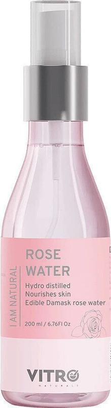 Vitro Naturals Rose Water spray for face Women(200 ml)