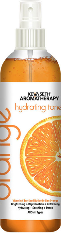 KEYA SETH AROMATHERAPY Skin Hydrating Orange Toner Nourishing, Brightening Oil Control, Natural Glow Enriched with Pure Essential Oil of Orange for Dry Skin Men & Women(200 ml)