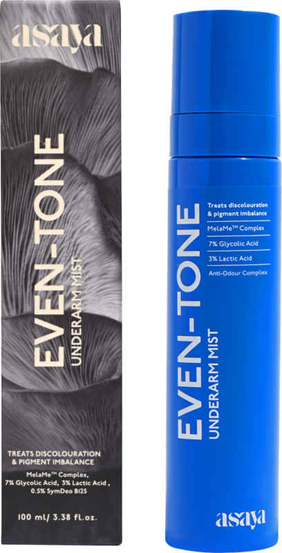 asaya Even Tone Underarm Mist Spray for Dark Patch Removal & Odour Control Men & Women Men & Women(100 ml)