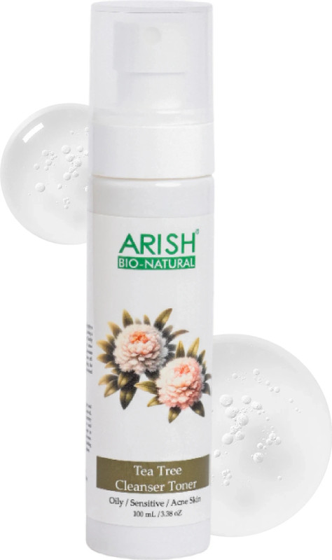 ARISH BIO-NATURAL Tea Tree cleanser Toner Men & Women(100 ml)