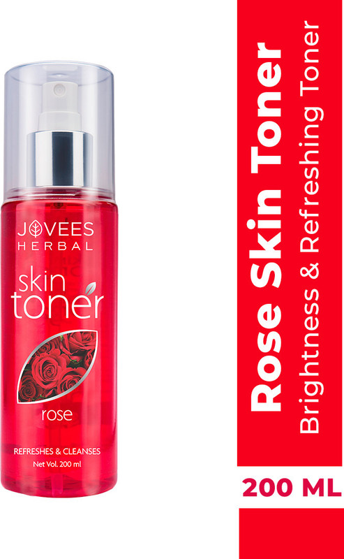 JOVEES Rose Skin Toner (200 ml) Men & Women(5 ml)