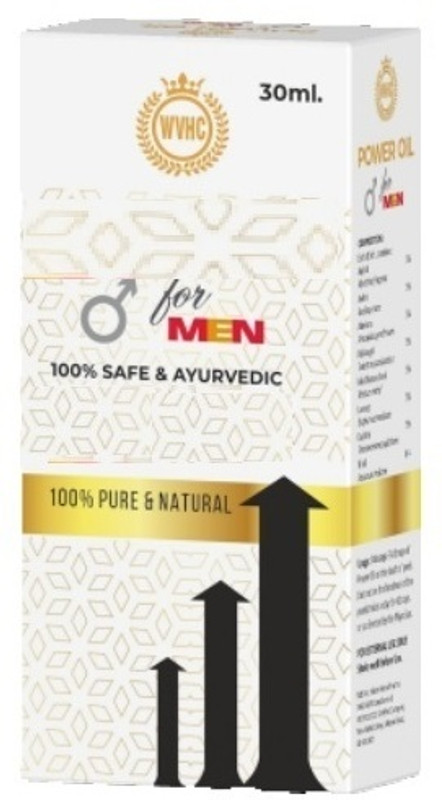 wvhc Massage Oil for Men's Health 100% Pure & Natural Oil Lubricant Lubricant(30 ml)