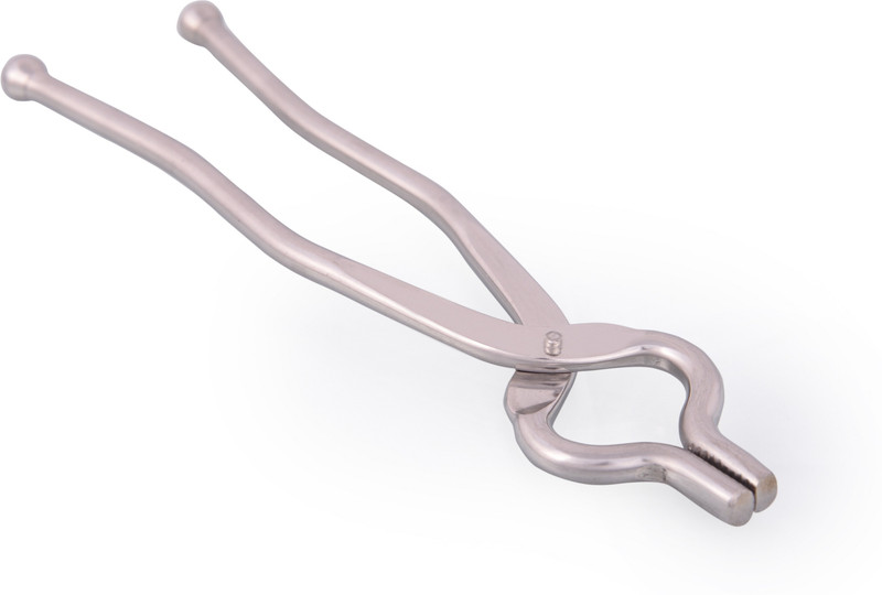 Dev Industries STEEL_PAKKAD_1PCS STEEL_PAKKAD_1PCS 26 cm Serving Tong Set(Pack of 1)