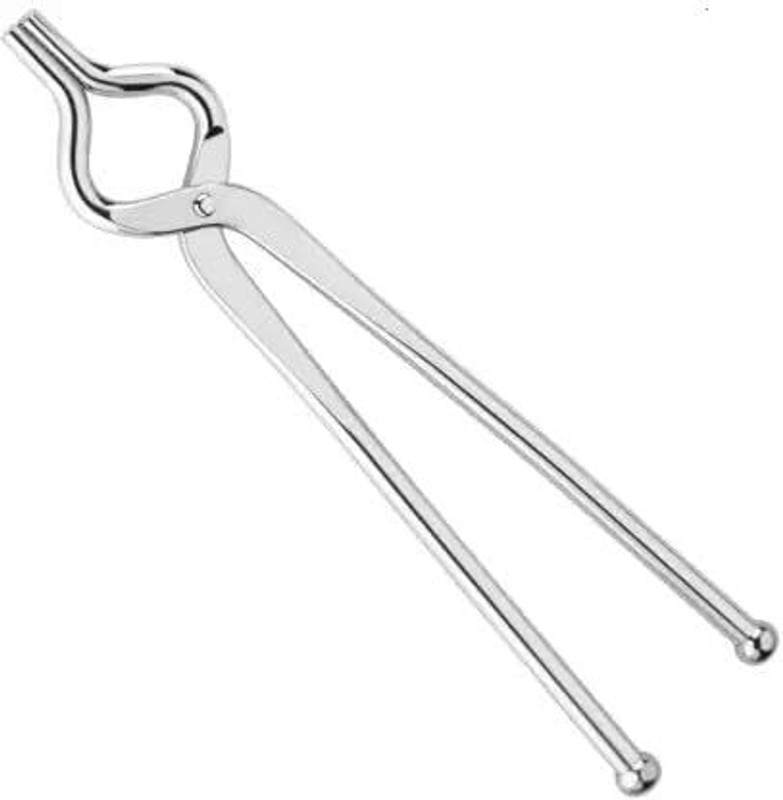JUKOL SANCHI 1 PCS Stainless Steel Sansi Tong Utensil Holder Grip Kitchen Tool 18 cm Utility Tongs(Pack of 2)