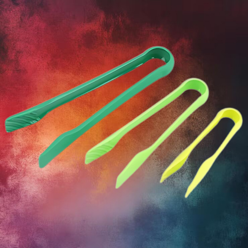 Nestiva tong86 Handy Plastic Tongs for Quick Kitchen Tasks 25 cm Serving Tong Set(Pack of 3)