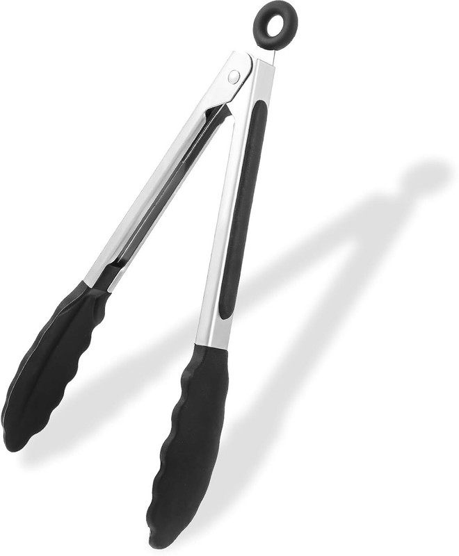 Dumleto Kitchen Tongs Kitchen Tongs (Pack Of 1) 30 cm Serving Tongs(Pack of 1)