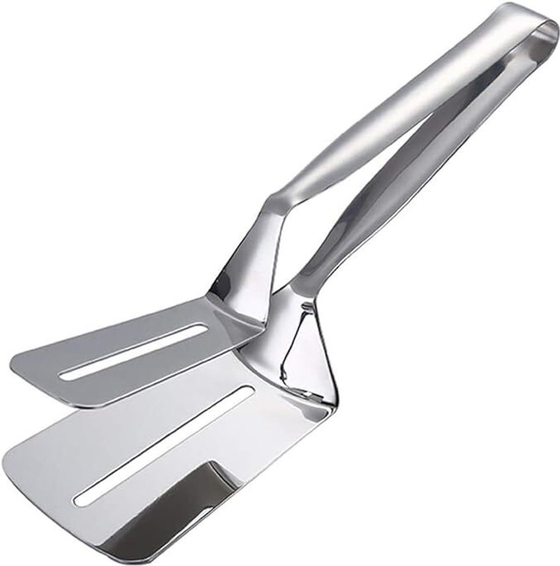 Shiva Mart Stainless Steel Kitchen Tong or Roti, Chapati, BBQ & Serving Multipurpose Food Serving & Frying Tong Chimta 21 cm Serving Tongs(Pack of 1)