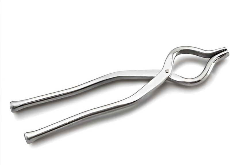 ACTIONWARE 233 Stainless Steel Easy Grip/Chimta/Pincer Utensil Holder, /Chimta/Kitchen 26 cm NA Tongs(Pack of 1)