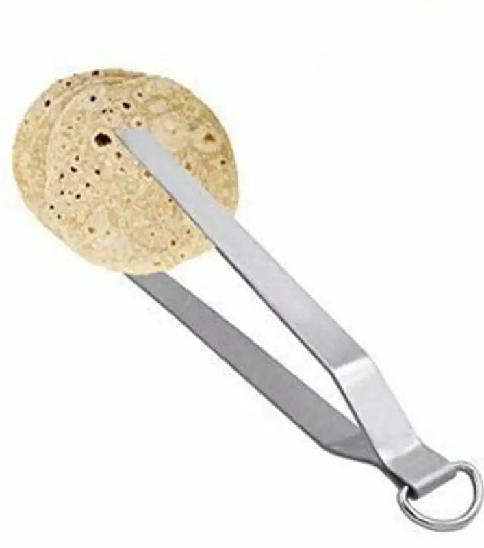 kitchenzilla Chimta or Chapati Pakad Chimta Or Chapati Pakad 20 cm NA Pakkad(Pack of 1)