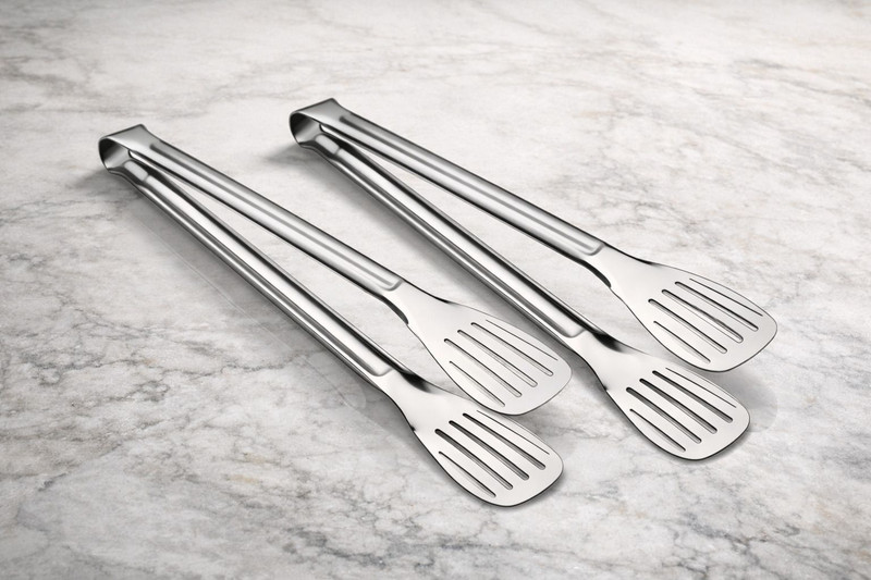 lyon V_2pc steel tong 20 cm Serving, Roasting Tong Set(Pack of 2)