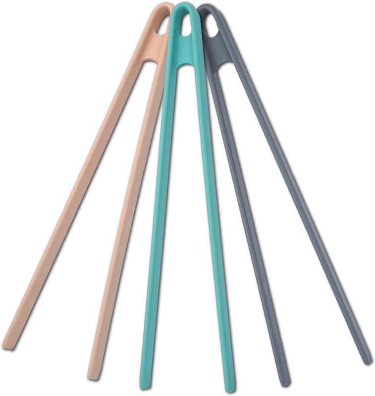 GAJ INTERNATIONAL J001088-Silicone Tongs Silicone Kitchen Tongs | Heat Resistant, Durable & Lightweight Cooking Tweezer 29 cm Roasting, Cake, Serving Tongs(Pack of 1)