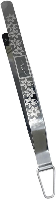 Brunchy Stainless Steel Chimta for Roti, Chapati Tong, Pakad, Cooking Tool Stainless Steel Chimta for Roti, Chapati Tong, Pakad 29 cm Serving Tongs(Pack of 1)