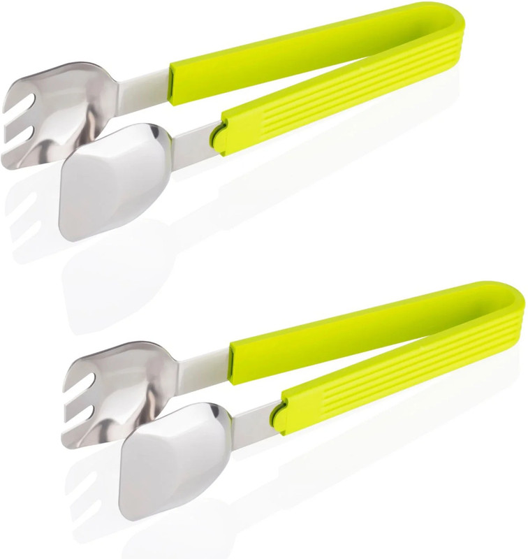 Gift Corner Smart mMulti Serve Tong used in all kinds of places 2 pcs Smart mMulti Serve Tong used in all kinds of places 2 pcs 20 cm Utility Tongs(Pack of 2)