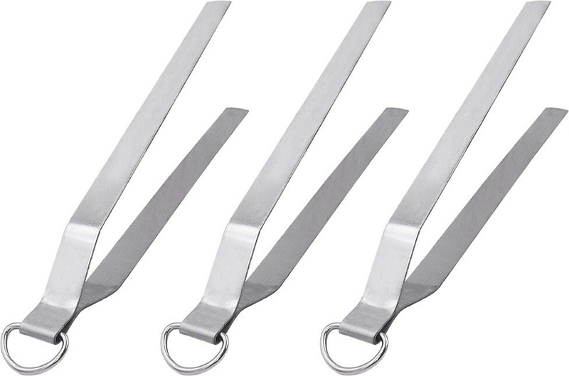 OC9 AS123 Tong Roti Sekne Chimta 27 cm Utility Tongs(Pack of 3)