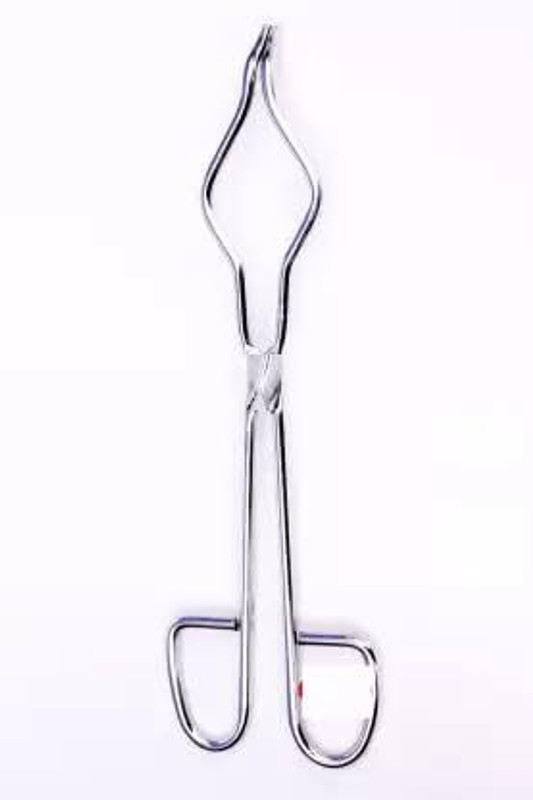 LabHouse Crucible S.S. Tong 12 Inch for Lab Instruments Beakers, Holding Tubes 30.48 cm 30 cm Scissor Beaker Tong(Pack of 1)