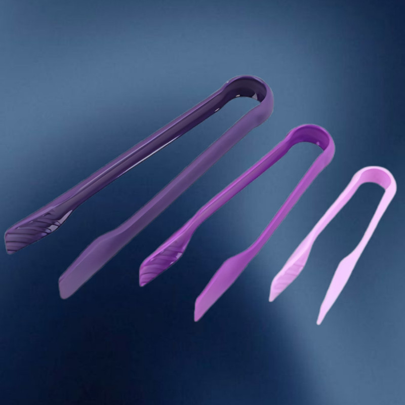 VALIOKA tong19 Versatile Tongs for Ice and Salad Serving 25 cm Serving Tong Set(Pack of 3)