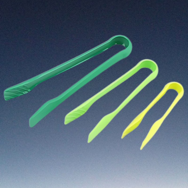 Nestiva Resilient Kitchen Tongs for High Volume Use High-Value Plastic Tongs for Budget Kitchens 25 cm Serving Tong Set(Pack of 3)