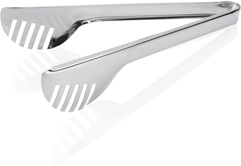 Dynore Stainless steel Set of 5 Multipurpose Tongs Stainless steel Set of 5 Multipurpose Tongs 19.5 cm, 11.5 cm, 20.5 cm, 22 cm, 25 cm Utility, Sugar, Cake, Salad, Spaghetti Tong Set(Pack of 5)