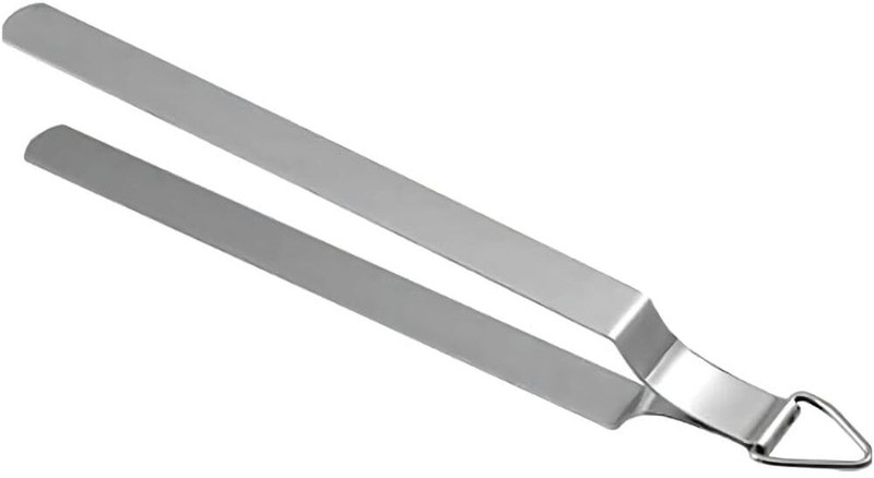 Brunchy Stainless Steel Chimta/Tongs – Ideal for Roti, Chapati & Flatbreads 25 cm Utility Pakkad(Pack of 1)