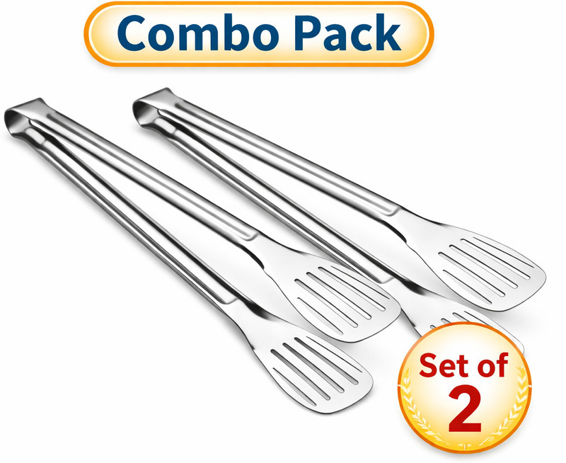 lyon L-1T 22 cm Serving, Roasting Tongs(Pack of 2)