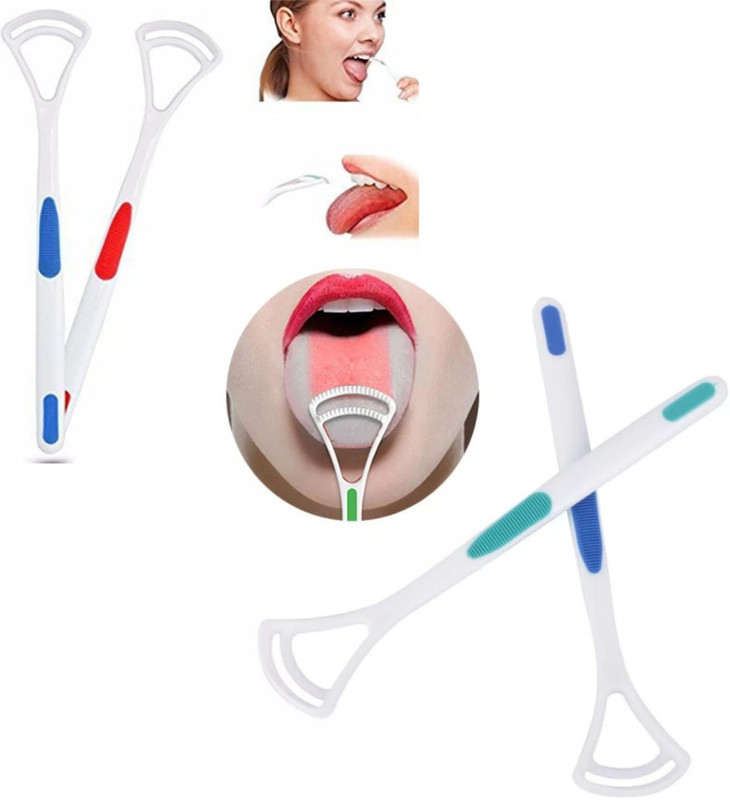 Arodiya Enterprises Plastic Tongue Cleaner(Pack of 4)