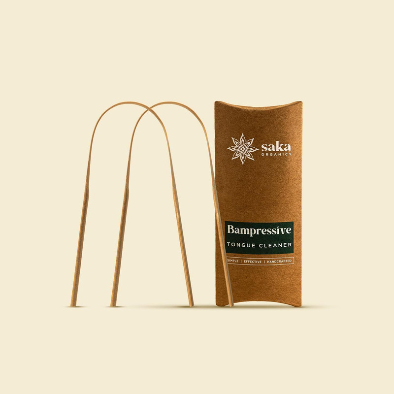 Saka Organics Wood Tongue Cleaner
