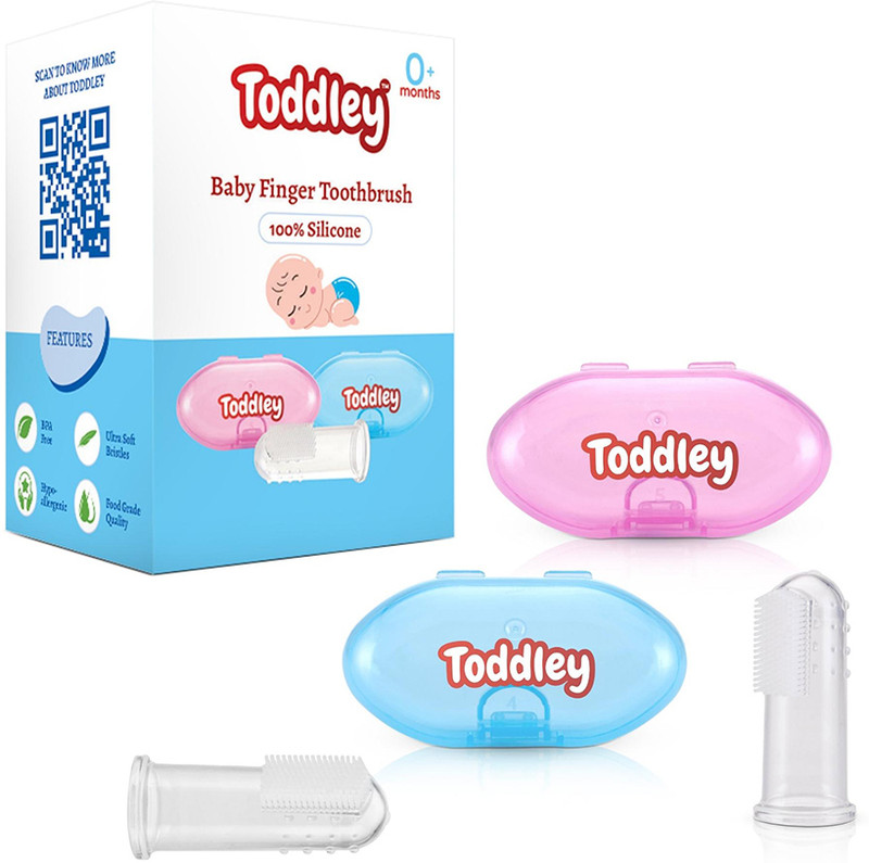 Toddley Silicone Tongue Cleaner(Pack of 2)