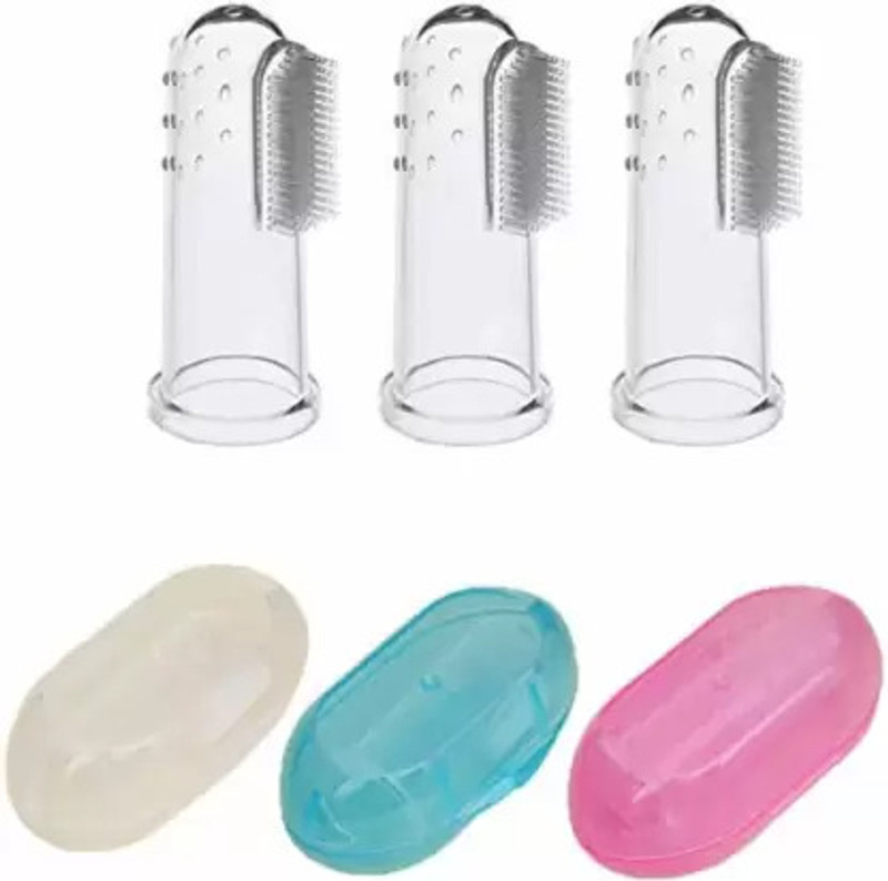 SuperDaze Silicone Tongue Cleaner(Pack of 3)