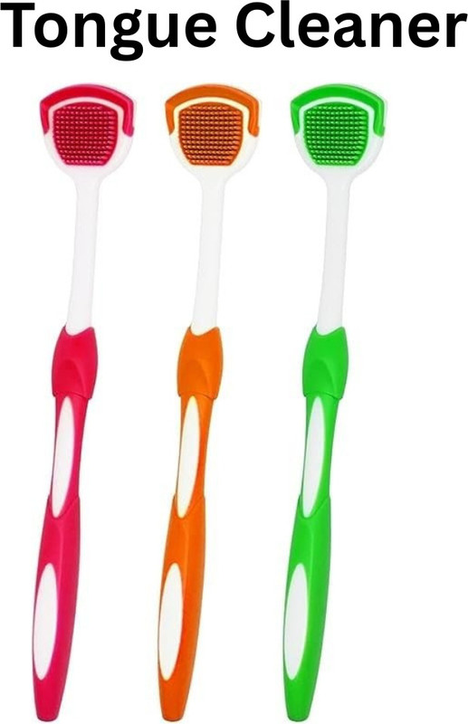vnz Silicone Tongue Cleaner(Pack of 2)